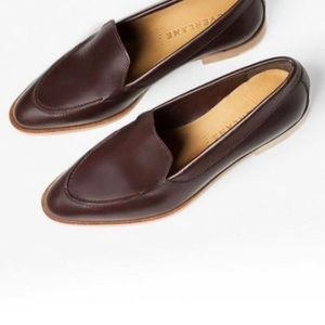 Everlane Modern Loafer Burgundy Brown Size 9.5
